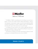 Preview for 2 page of Mueller UltraPot Instruction Manual