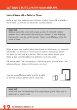 Preview for 12 page of mukava MK-150 Series Product Instruction Manual