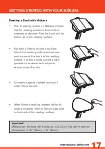 Preview for 17 page of mukava MK-150 Series Product Instruction Manual