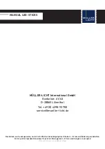 Preview for 7 page of Muller licht 57004 Manual