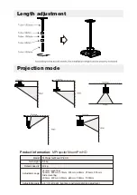 Preview for 3 page of Multibrackets M Projector Mount Pro HD Installation Manual