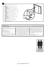 Preview for 3 page of Multibrackets M Universal Fixed Wallmount HD Installation Manual