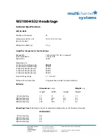 Preview for 42 page of MultiChannel Wireless2100-System Manual