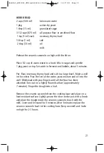 Preview for 21 page of Multipot MSC-569 Instruction Booklet