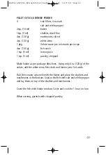 Preview for 22 page of Multipot MSC-569 Instruction Booklet