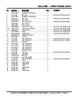 Preview for 43 page of MULTIQUIP ga2.5Hr Operation And Parts Manual