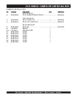 Preview for 87 page of MULTIQUIP Power WHISPERWATT DCA-100SSVU Operation And Parts Manual