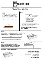 Preview for 5 page of Multistore Compact Series Assembly Instructions Manual