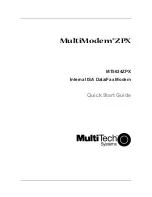 Multitech MultiModem MT5634ZPX Quick Start Manual preview