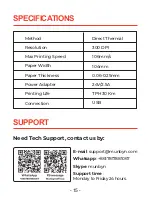 Preview for 17 page of MUNBYN ITPP988 User Manual