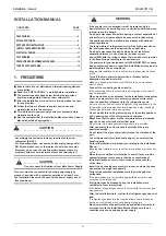 Preview for 3 page of MUND CLIMA mini mvd v4+ Installation And Owner'S Manual