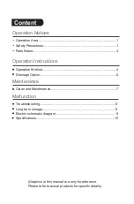 Preview for 3 page of mundoclima MH-10-V5 User And Installation Manual