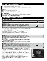 Preview for 10 page of Murana WSG112 General Instruction Manual