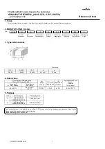 Murata GCM21BC71E475KE36 Series Reference Sheet preview