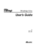 Preview for 1 page of Muratec MFX-1300 User Manual