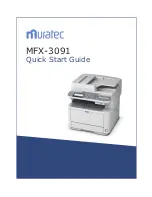 Preview for 1 page of Muratec MFX-3091 Quick Start Manual