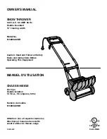 Murray 615000x30NB Owner'S Manual preview