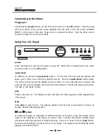 Preview for 7 page of MUSIC HALL CD35.2 User Manual