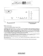 Musical Fidelity M1 DAC Instructions For Use Manual preview