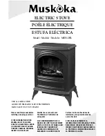 Muskoka Muskoka Electric Stove MES12BL Use And Care Manual preview