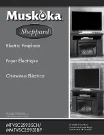 Muskoka Sheppard MMTVSC2593SBP Assembly Instructions Manual preview