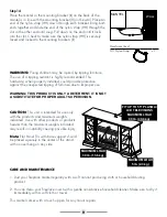 Preview for 10 page of Muskoka Standish MTVS2500SCH Instructions Manual