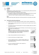 Preview for 17 page of Mussel HPD 400 P 180 Operating Instructions Manual