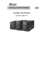 Preview for 8 page of Mustek POWERMUST 1060 Startup Manual