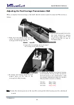 Preview for 39 page of MUTOH ValueCut VC-1300 Maintenance Manual