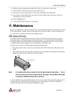 Preview for 27 page of MVP INV2-PAT-7-PRO Operation Manual