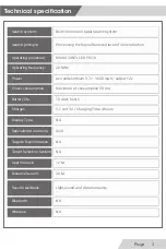 Preview for 4 page of MWf GOLD LINE User Manual