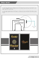 Preview for 9 page of MWf Gold Radar User Manual