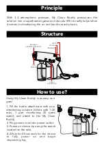 Preview for 2 page of My Clean Buddy PW018 User Manual