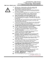 Preview for 3 page of MyBinding EBA 551-06 Instruction Manual