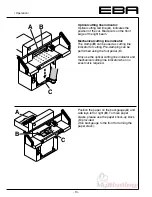 Preview for 14 page of MyBinding EBA 551-06 Instruction Manual