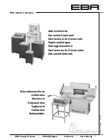 Preview for 45 page of MyBinding EBA 551-06 Instruction Manual