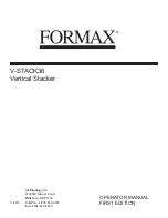 Preview for 2 page of MyBinding Formax V-Stack36 Instruction Manual