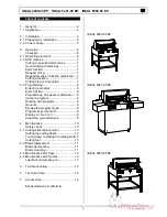 Preview for 4 page of MyBinding IDEAL 4850-95 EP Instruction Manual