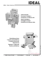 Preview for 53 page of MyBinding mbm triumph 4705 guillotine Instruction Manual