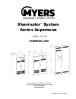 MYERS Illuminator Supernova Series Installation Manual preview