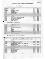 Preview for 58 page of Myford ML7 Operation Installation And Maintenance