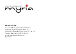 Preview for 76 page of Myria L600 User Manual