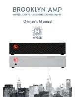 Preview for 1 page of MyTek Brooklyn AMP Owner'S Manual