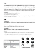 Preview for 2 page of MyWeigh 1Scale User Manual