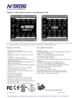 Preview for 5 page of N-Tron 716M12 User Manual & Installation Manual