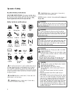 Preview for 8 page of Nac EMT17538RDF Operator'S Manual