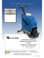 Preview for 28 page of Nacecare TT 1117 / 100 Owner'S Instructions Manual