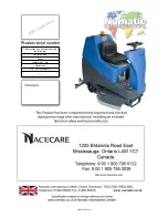 Preview for 32 page of Nacecare TTV 300T Owner'S Instructions Manual