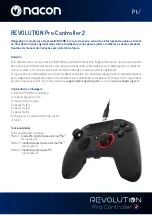 Preview for 38 page of Nacon REVOLUTION Pro Controller 2 Manual