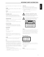 Preview for 3 page of NAD M50.2 Owner'S Manual